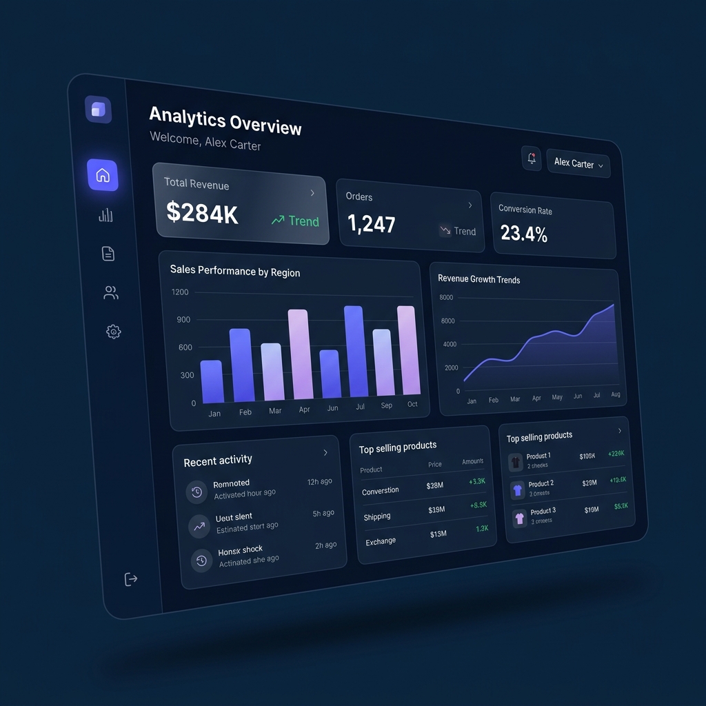 Sabika ERP Dashboard
